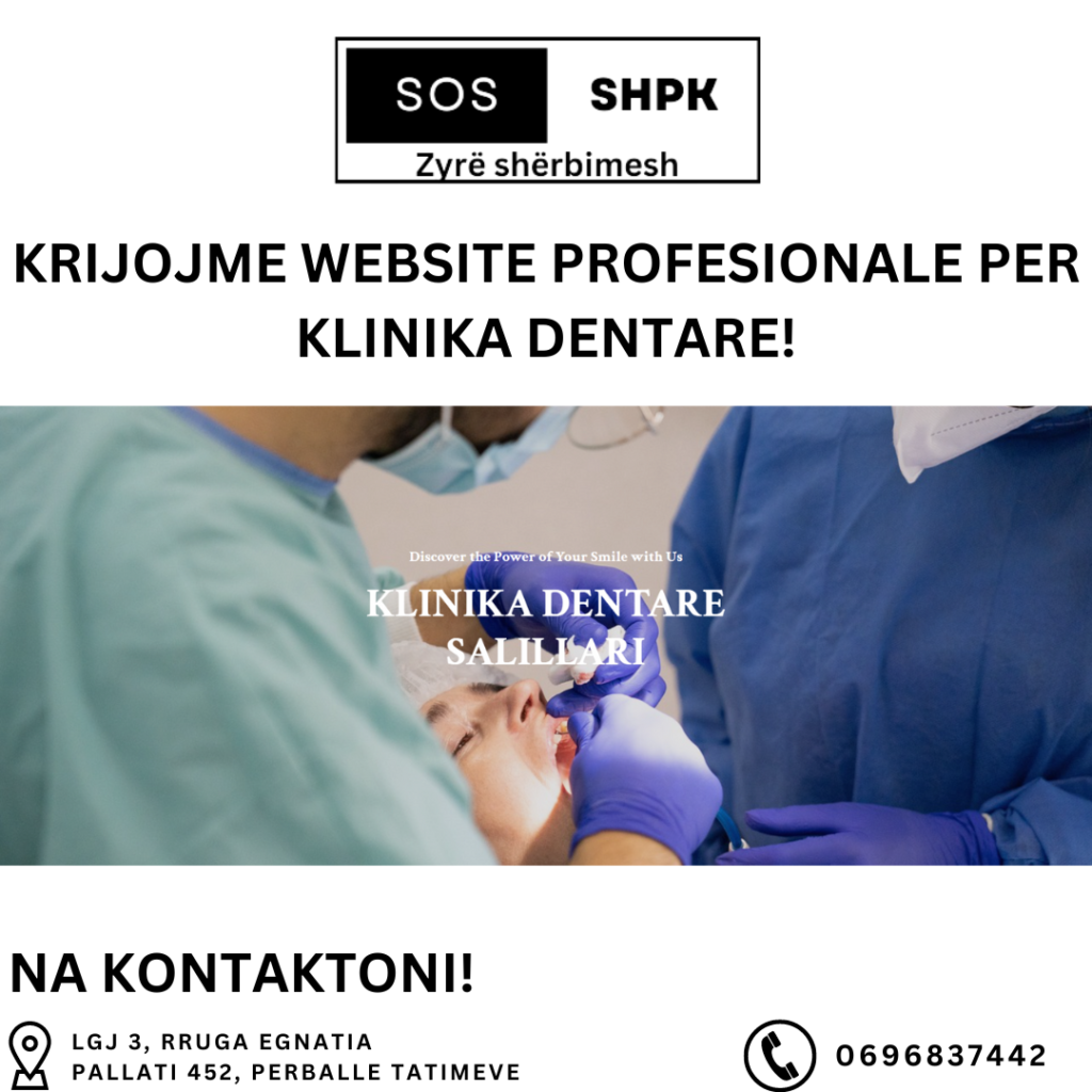 Website Klinike Dentare